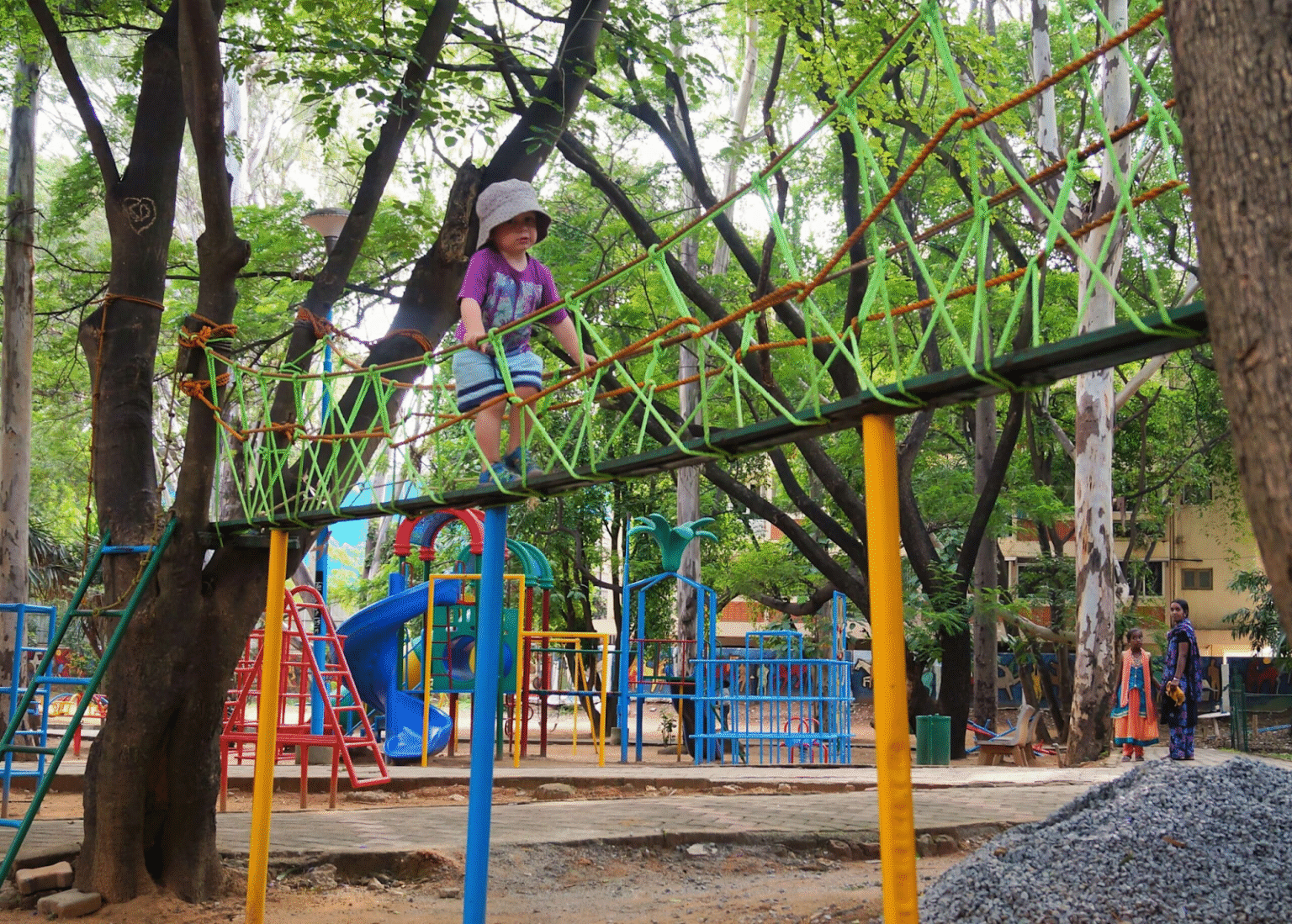 Bangalore School Commute Map
